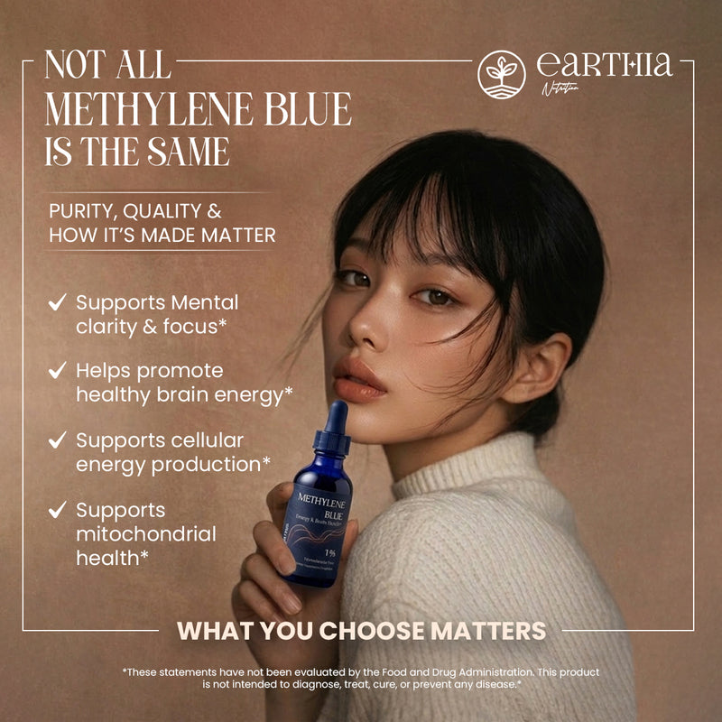 3-Month Supply – Earthia Methylene Blue Drops 1%